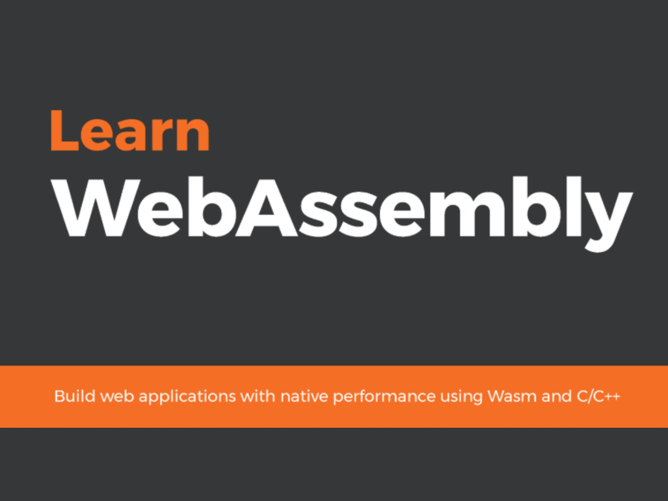 Cover of Learn WebAssembly book